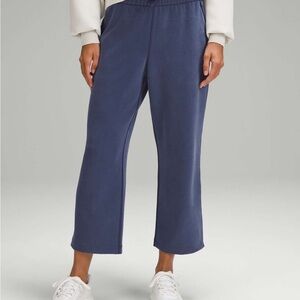 Lululemon Softstreme High Rise Pants Night Sea Size 6 Cropped Originally $118